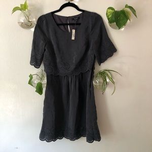 Madewell NWT Moondial Silk Dress